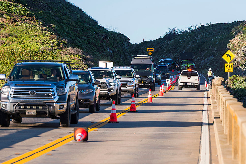 California Highway Collapse