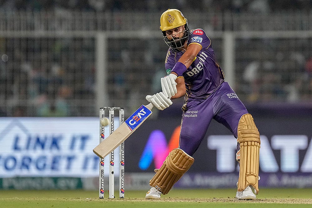 Photo: AP/Bikas Das : Shreyas Iyer