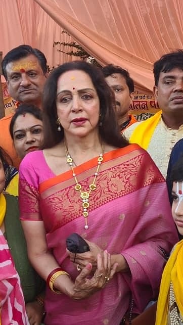 Veteran actor Hema Malini, who has been running for UP's Mathura seat since 2014, has been nominated by the BJP once again |