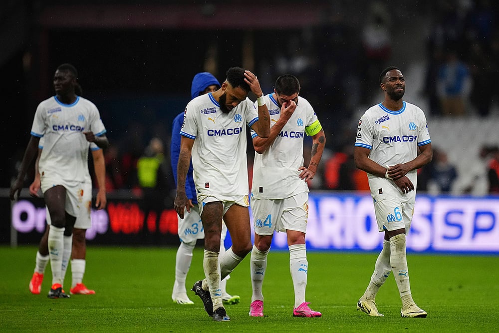 | Photo: AP/Daniel Cole : Ligue 1 2023-24: Marseille vs PSG