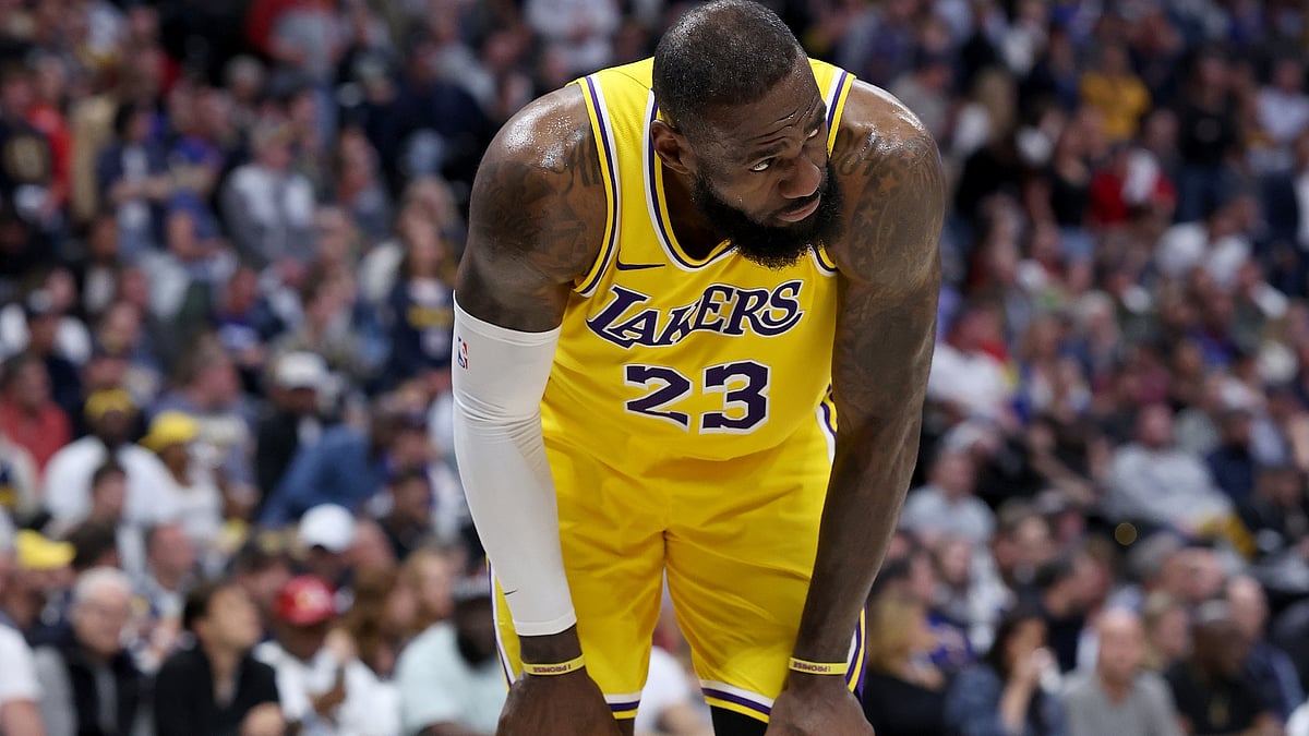 LeBron James and the Lakers were eliminated.