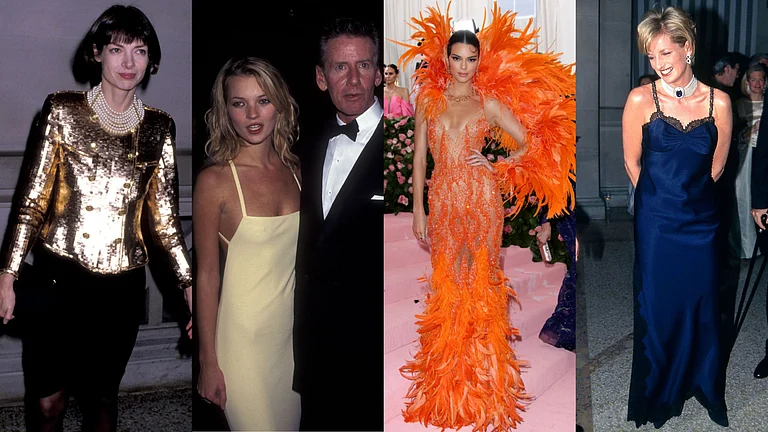 Anna Wintour, Kate Moss, Kendall Jenner and Princess Diana ( L to R ) - null