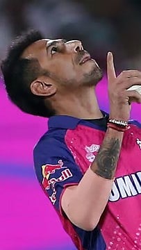 Rajasthan Royals' Yuzvendra Chahal celebrates the dismissal of Mumbai Indians' Mohammad Nabi during their Indian Premier League 2024 match in Jaipur on April 22 |