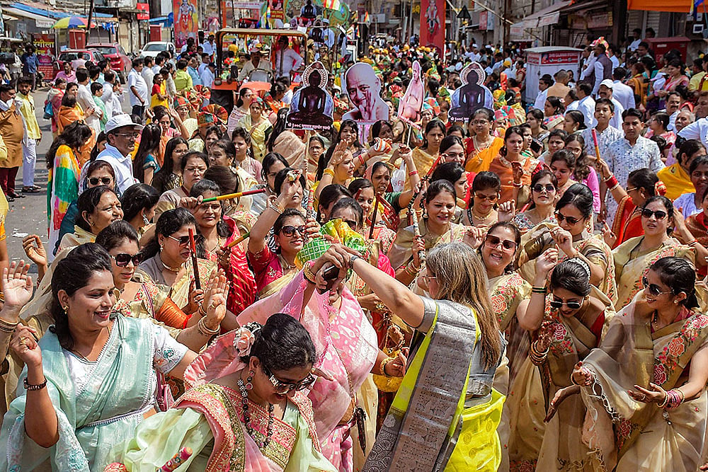 Mahavir Jayanti procession in Nagpur