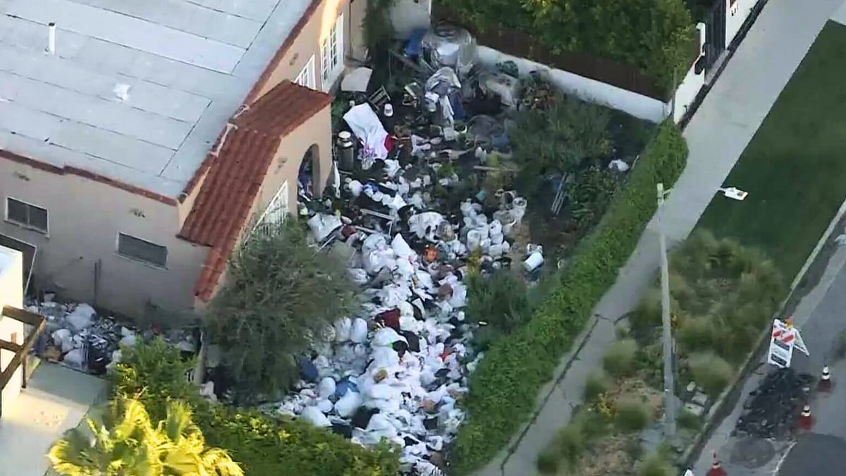 The property, located near Martel and Melrose Avenues, is surrounded by multimillion-dollar homes. - null