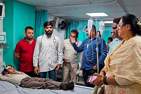 School bus acident in Haryana