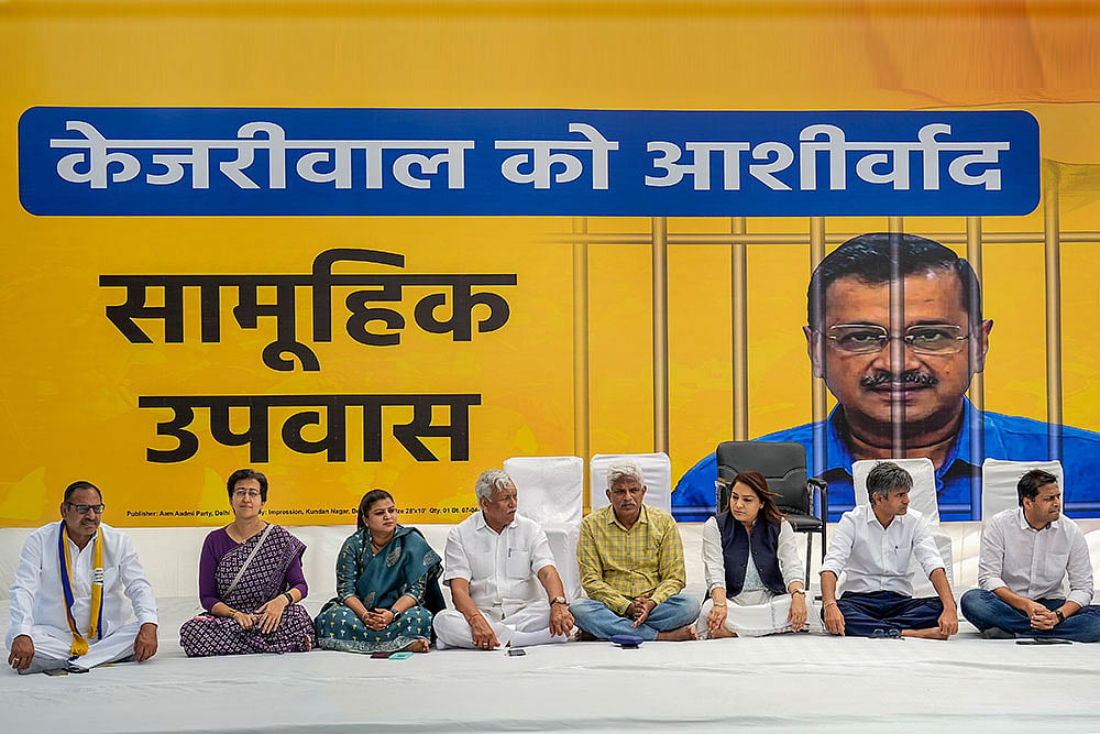 Arvind Kejriwal was arrested by the ED in connection with the money laundering case on March 21 and was subsequently sent to judicial custody. He was lodged in Tihar jail.

 - PTI/File