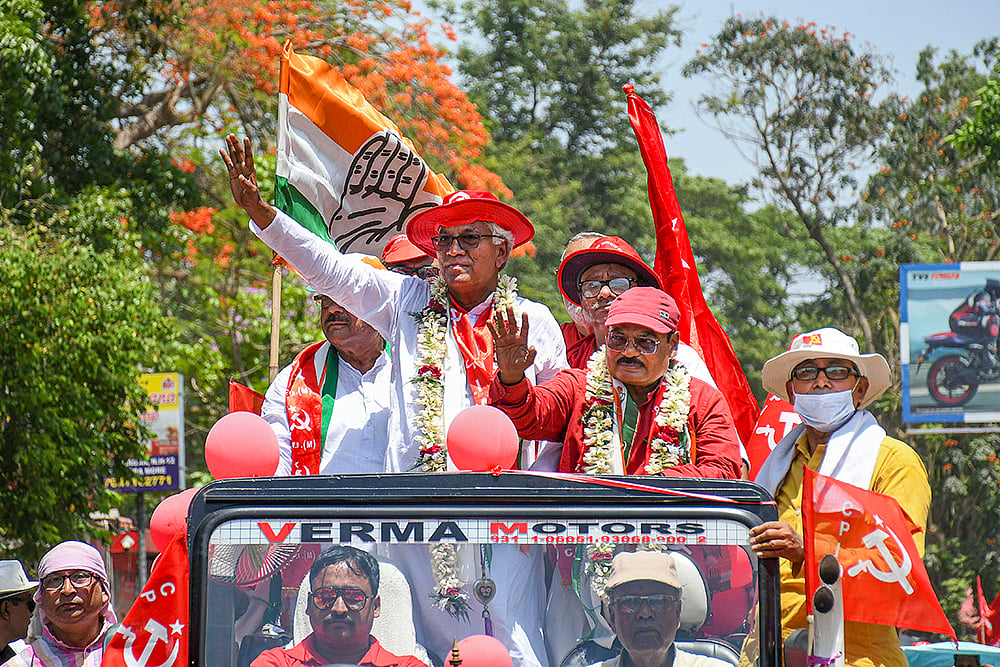 CPI(M) candidates SM Sadi & Alakesh Das