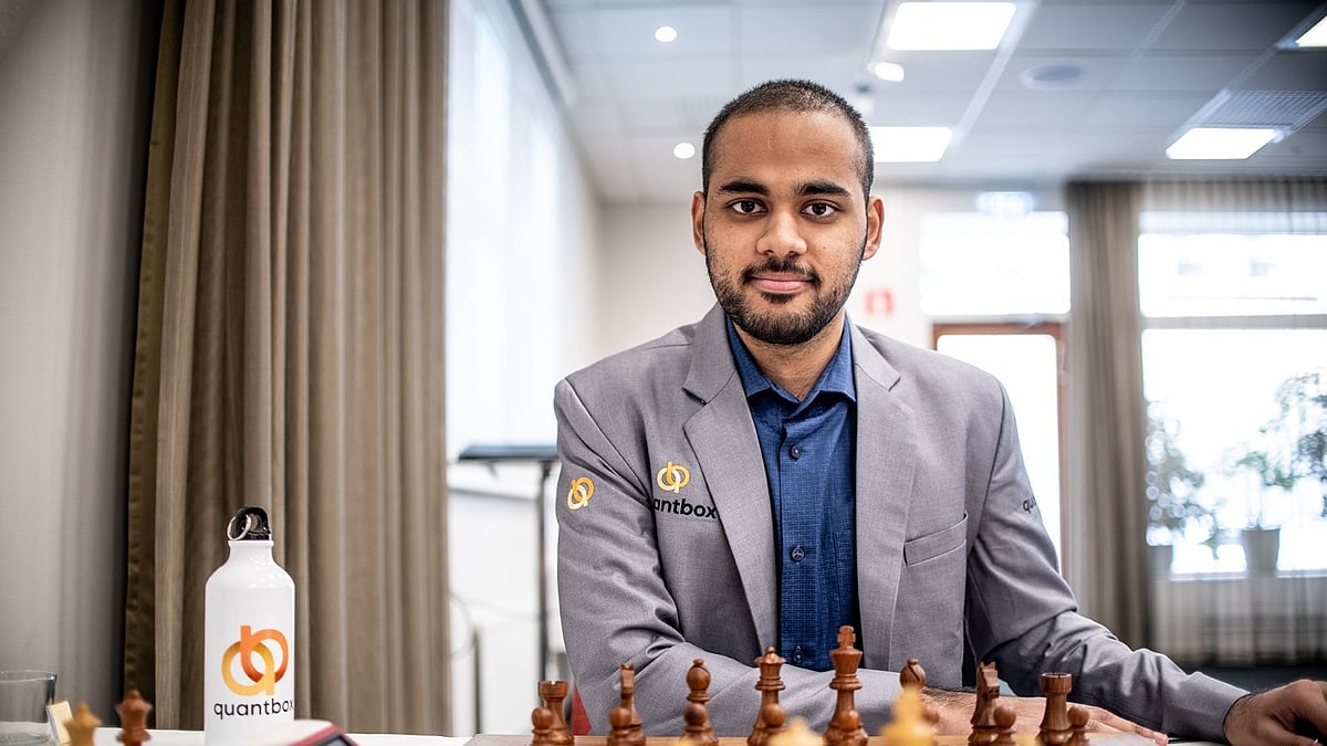 File picture of India's new chess number one Arjun Erigaisi. - X/Arjun Erigaisi