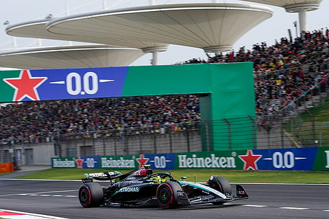China F1 GP Auto Racing