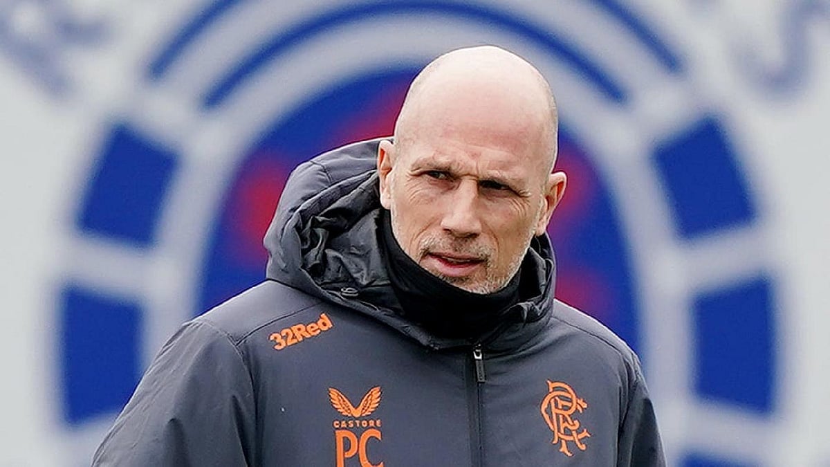 Andrew Milligan/PA : Rangers manager Philippe Clement is getting ready for the top of table clash. 