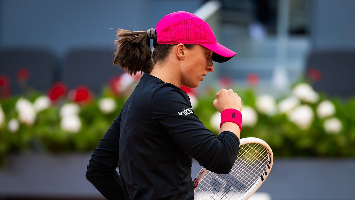 Iga Swiatek progressed with ease in Madrid.