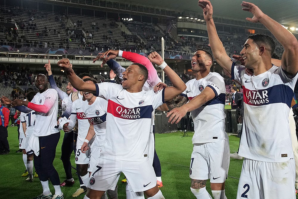 Photo: AP/Emilio Morenatti : Champions League: Barcelona vs Paris Saint-Germain