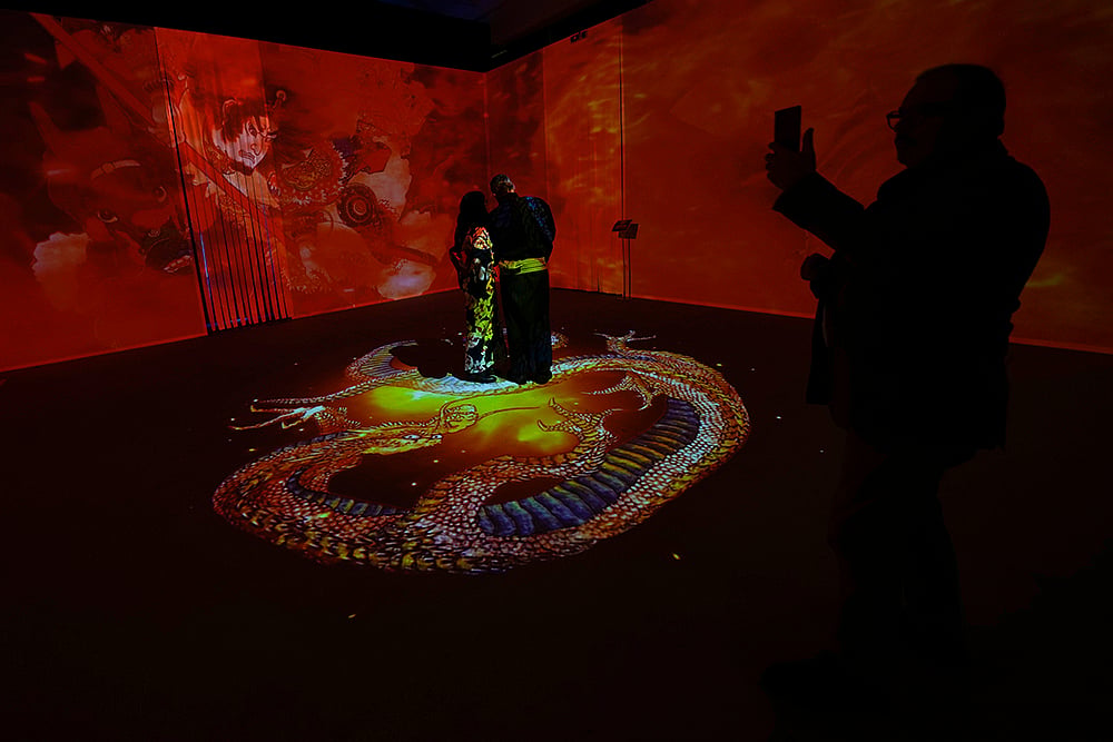 Ukiyoe Immersive Art exhibition