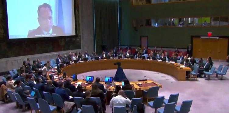 Twitter : Earthquake Interrupts UN Security Council Meeting