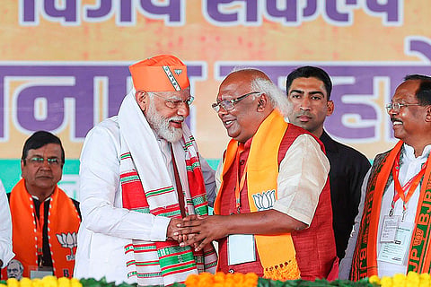 PM Modi campaigns in Chhattisgarh