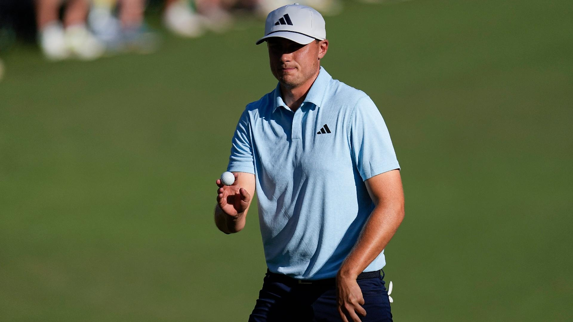 George Walker IV/AP : Ludvig Aberg can create history with victory in the 88th Masters on Sunday (April 14, 2024).