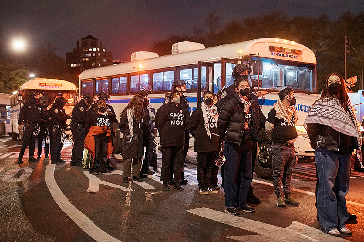 Pro-Palestinian Protest in New York