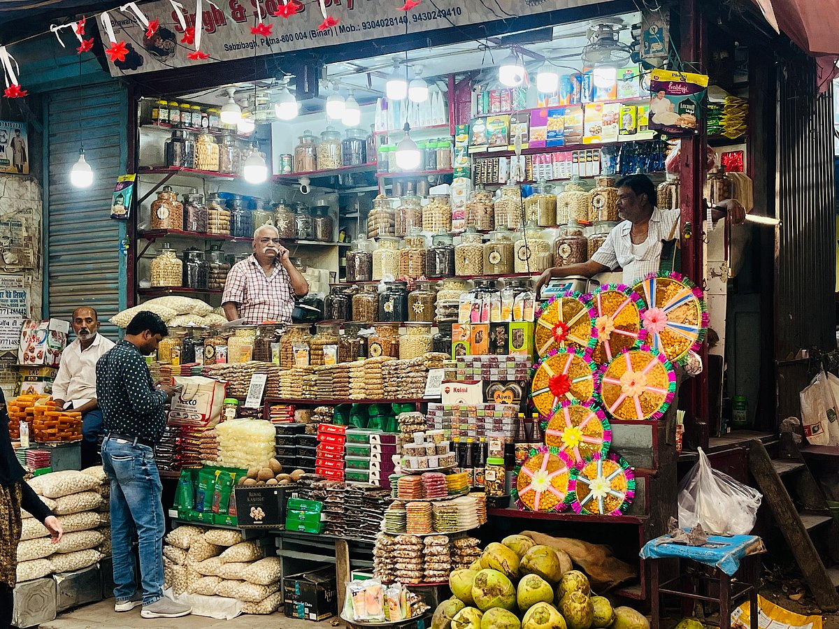 A dry fruit seller