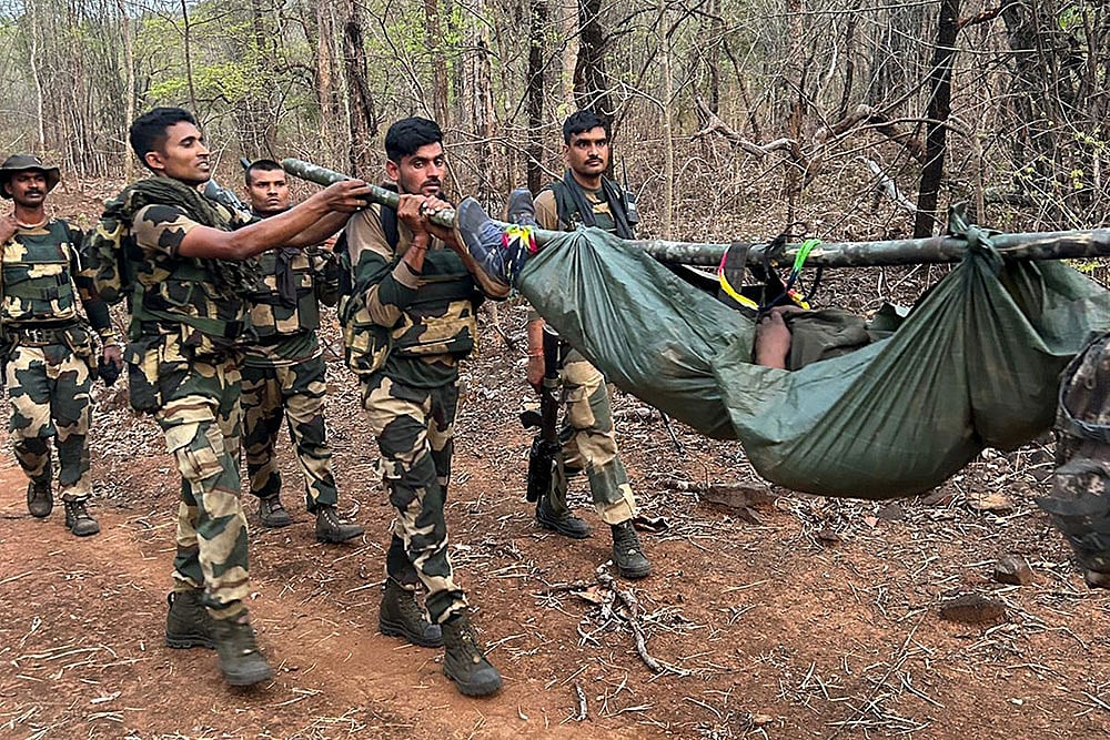 Photo: PTI : 29 Naxals Killed In Encounter In Chhattisgarh