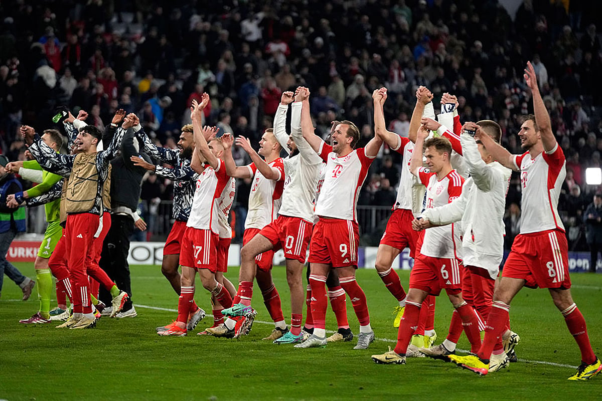 UEFA Champions League: Bayern Munich vs Arsenal
