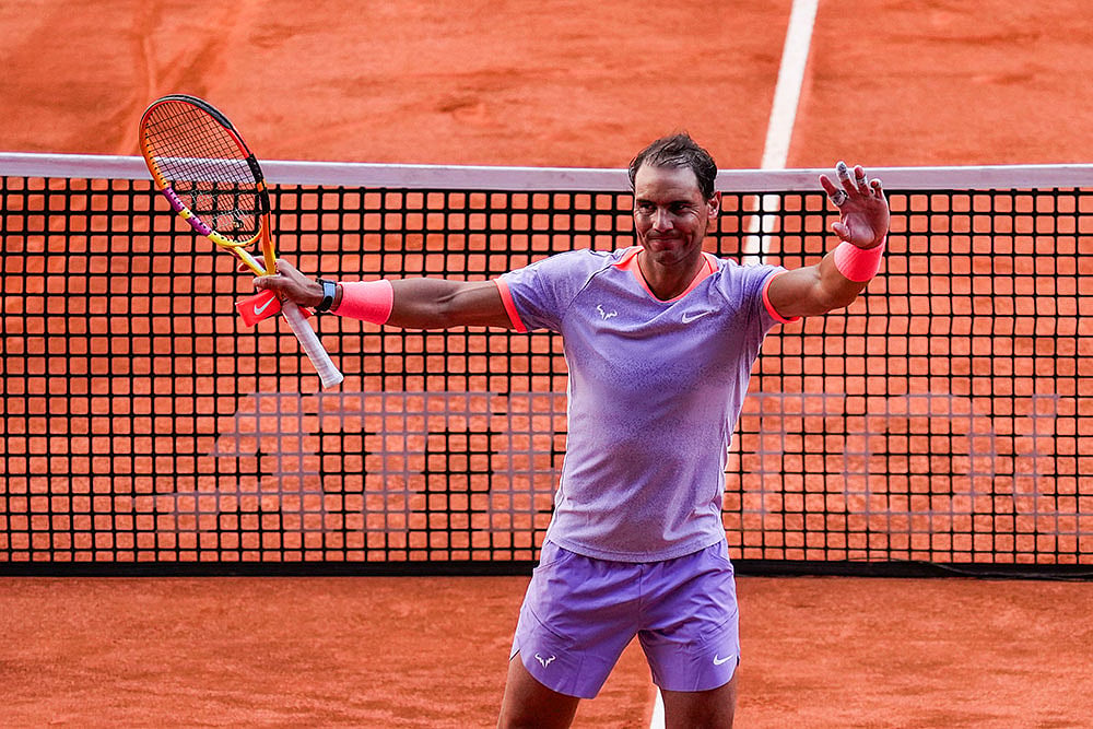 Photo: AP/Manu Fernandez : Madrid Open: Rafael Nadal vs Darwin Blanch