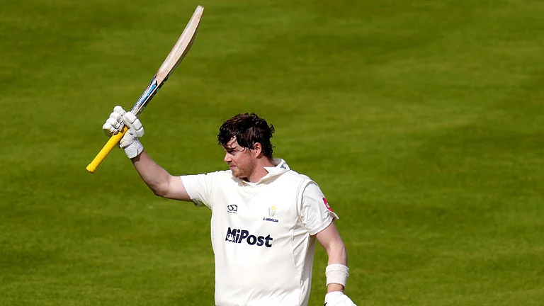 Sam Northeast made history at Lord’s on the second day of County Championship action. - John Walton/PA