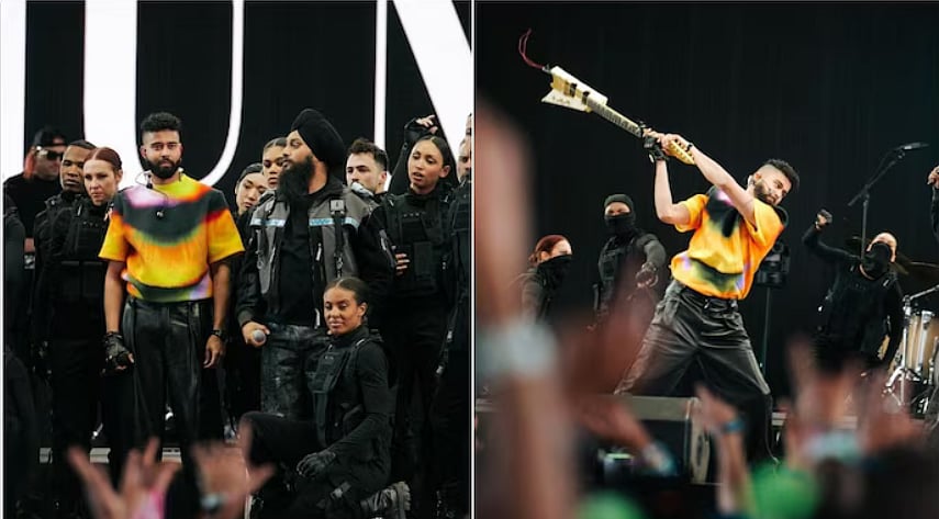 AP Dhillon performed at Coachella 2024 - Indiatoday.in