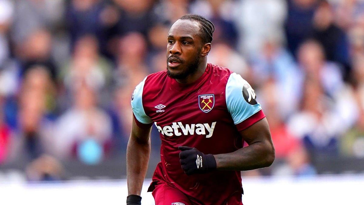 Bradley Collyer/PA : Michail Antonio playing for West Ham.