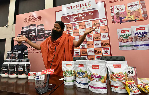  (Photo by Sonu Mehta via Getty Images) : Yoga Guru Ramdev 