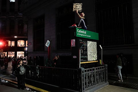 Protest In Argentina