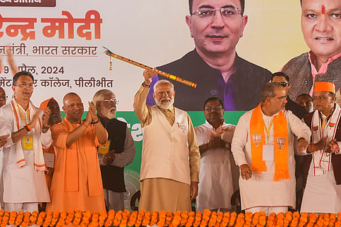 PM Modi in Pilibhit