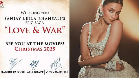 'Love And War', Alia Bhatt