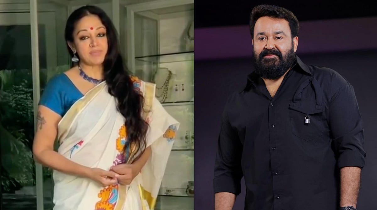 Instagram : Shobana, Mohanlal