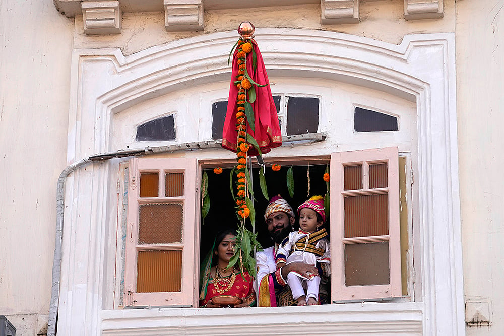| Photo: AP/Rajanish Kakade : Gudi Padwa 2024