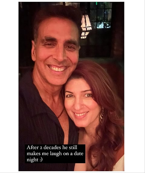 Akshay Kumar and Twinkle Khanna