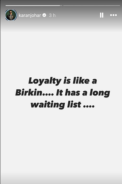 Karan Johar Story