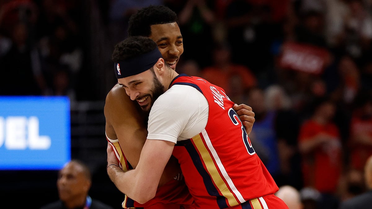 The Pelicans have clinched a playoff spot. - null