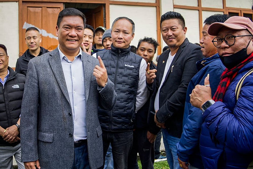 Photo: PTI : Arunachal Pradesh CM Pema Khandu 