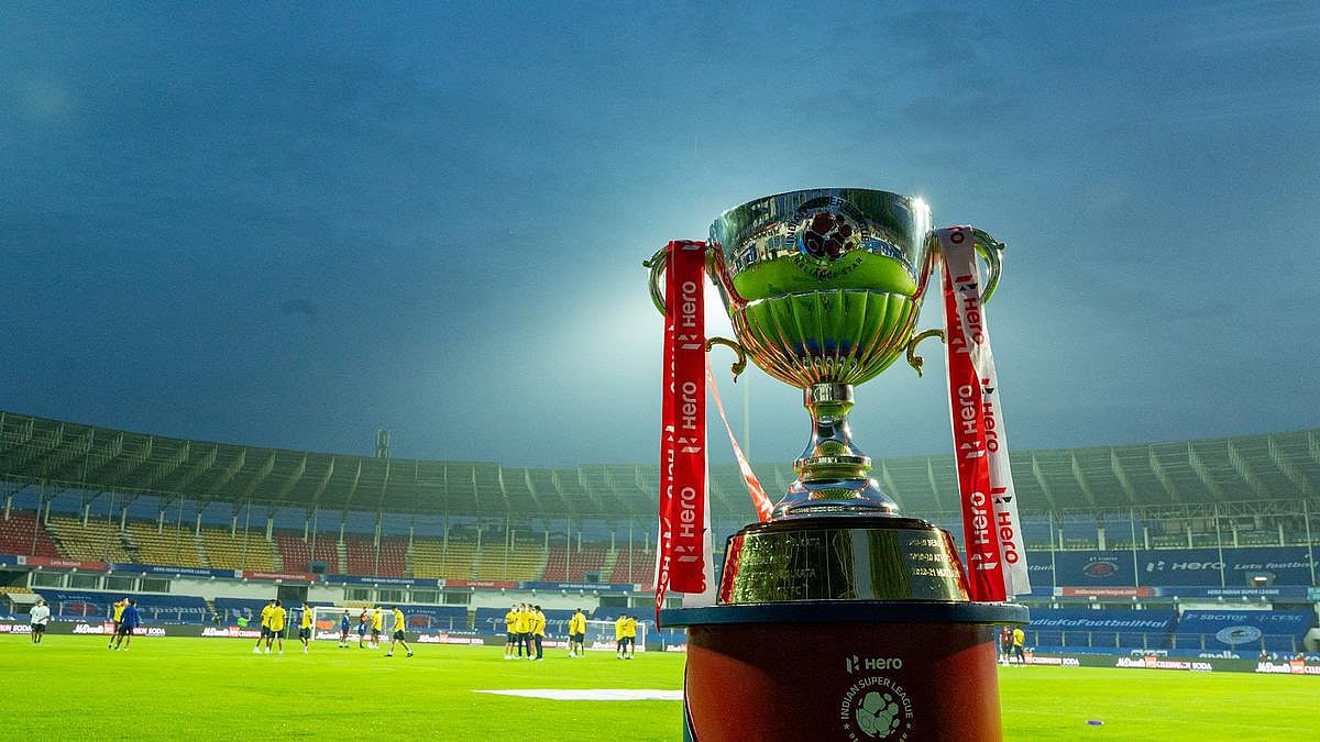 The Indian Super League trophy. - ISL
