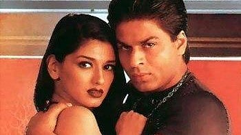 Pinterest : Sonali Bendre and Shah Rukh Khan in 'Duplicate'