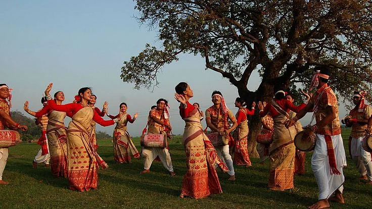 Authentic Bihu in Assam