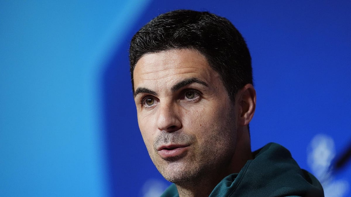 Mikel Arteta is determined for Arsenal to win the Premier League (Nick Potts/PA) - null