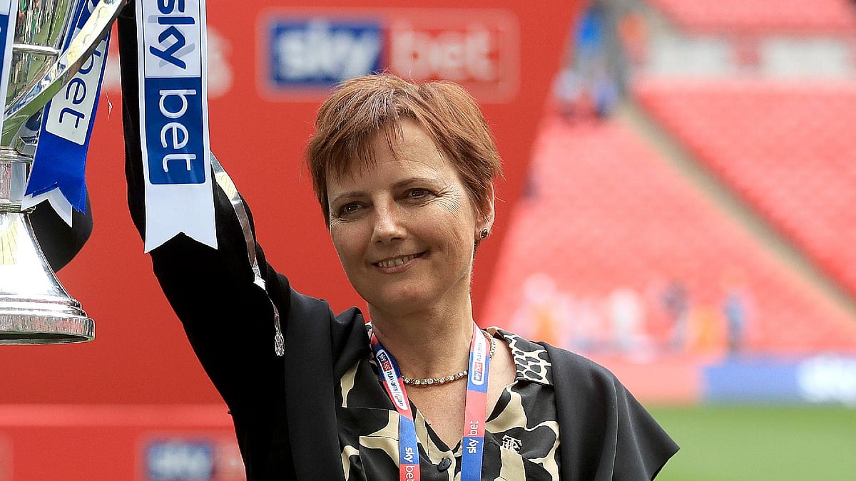 Adam Davy/PA : Tranmere vice-chair Nicola Palios.