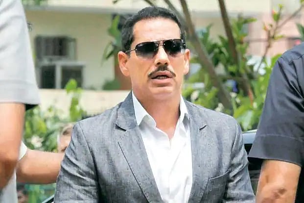 PTI : Congress leader Robert Vadra |