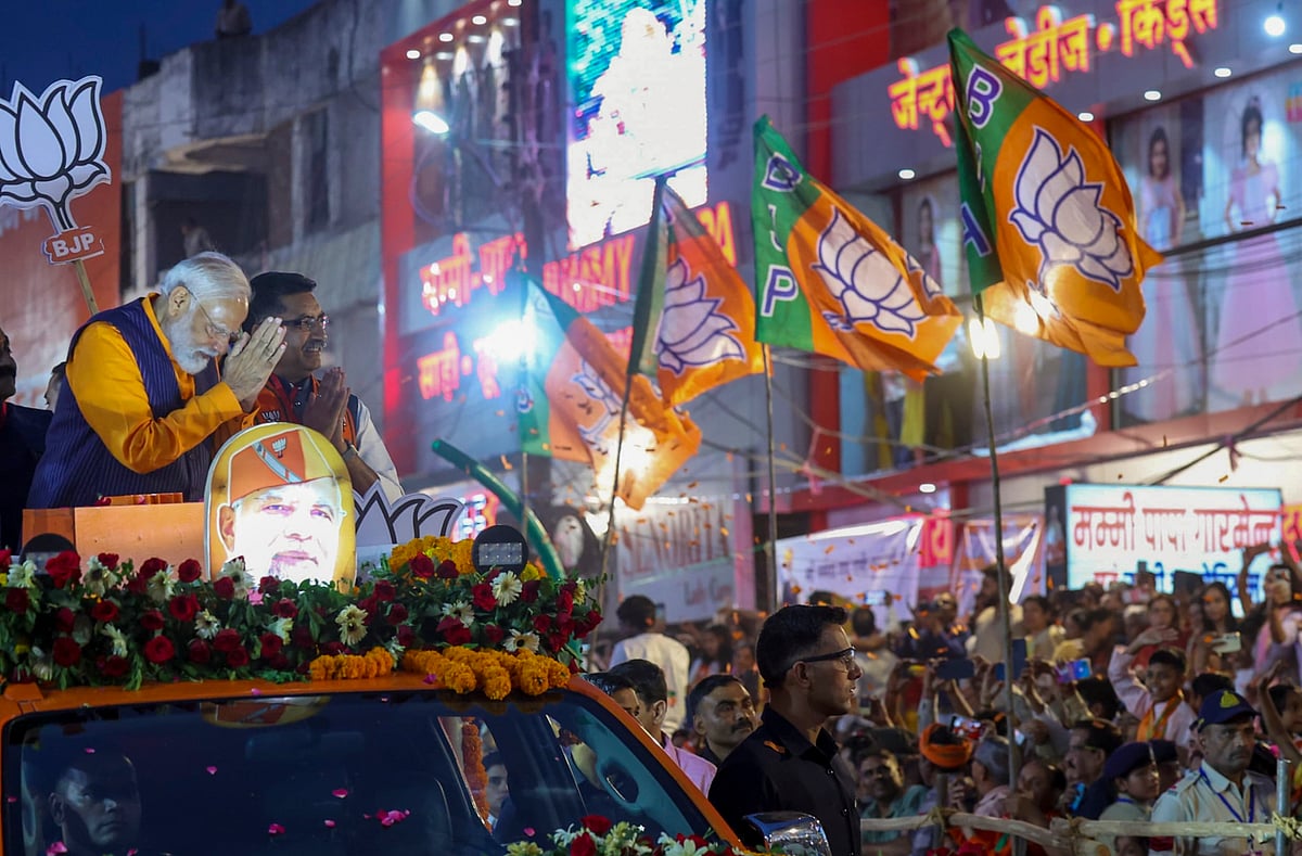 PTI : PM Modi's Jabalpur Roadshow | 