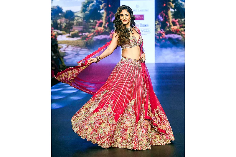 Mrunal Thakur at Bombay Times Fashion Week