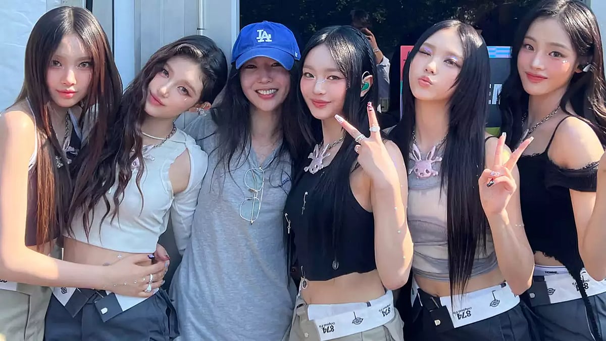 Instagram : NewJeans with Min Hee-jin 