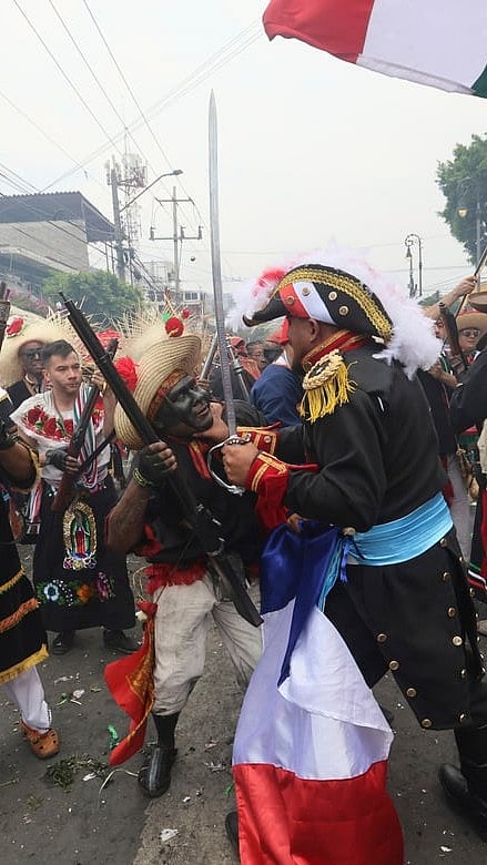 Enactment of Mexico's Victory at the Battle of Puebla