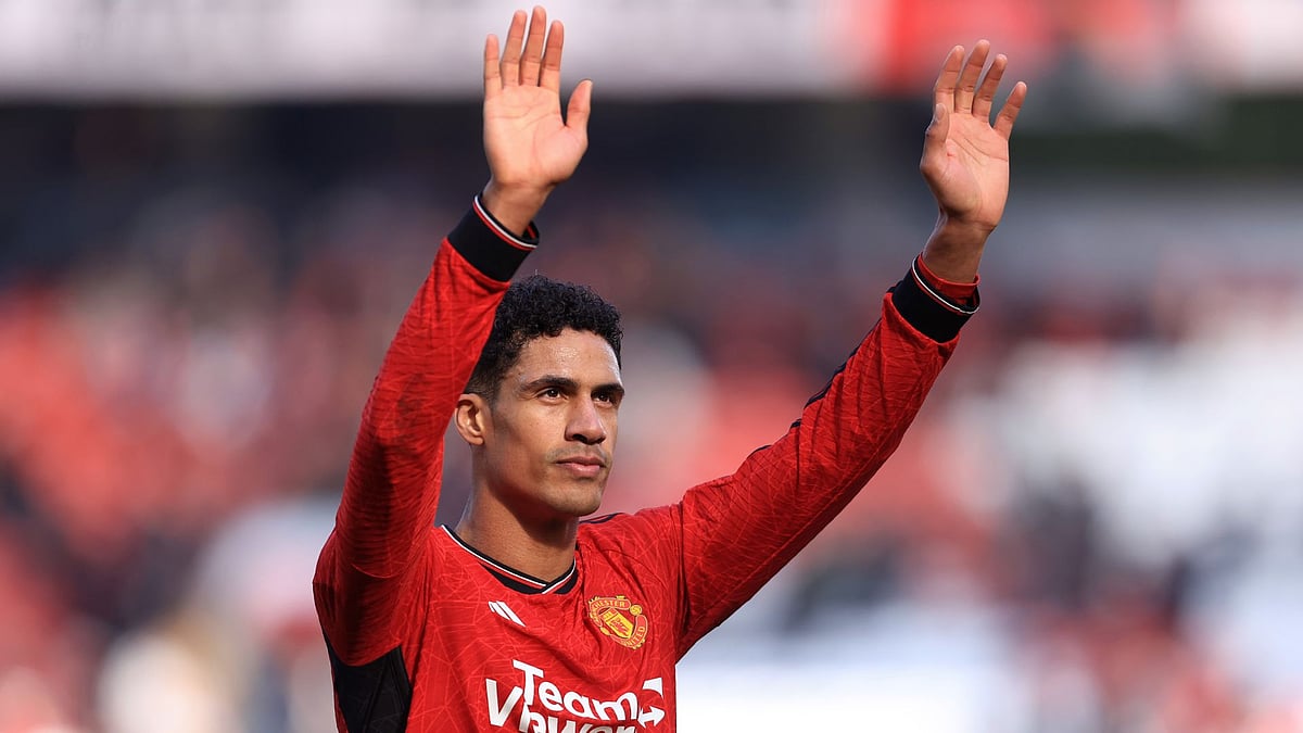 Raphael Varane will depart Manchester United after three years at Old Trafford. - null